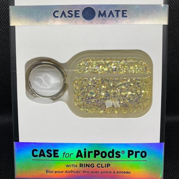 CASE MATE CASE FOR AIRPODS PRO WITH RING CLIP - Picture 1 of 1